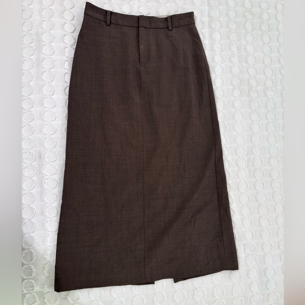 Vintage GAP Brown Maxi Midi Skirt